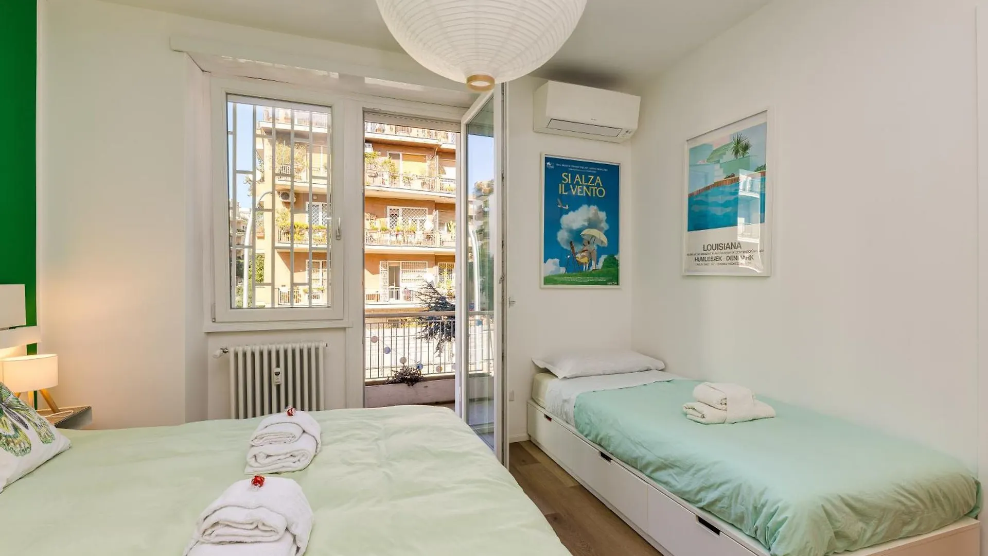 Vatican 10 Min Modern Apartment Ac, Wi-Fi, Netflix Rome