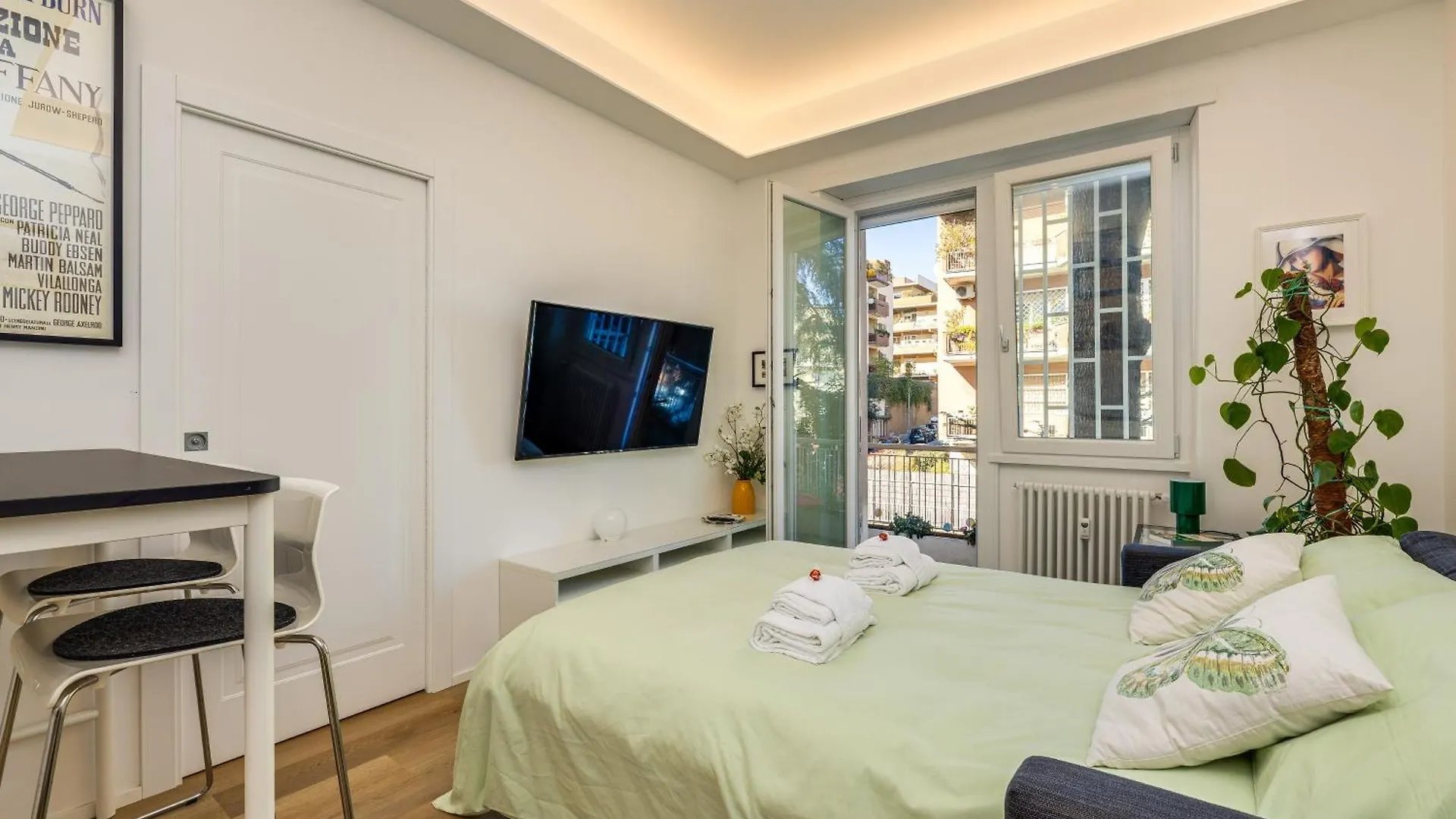 Vatican 10 Min Modern Apartment Ac, Wi-Fi, Netflix Rome